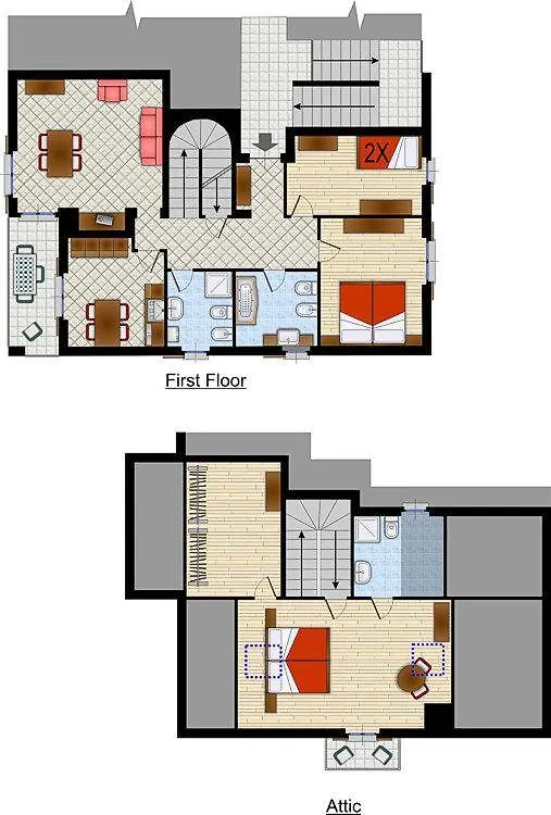 Apartmán Casa Dina Domaso Itálie